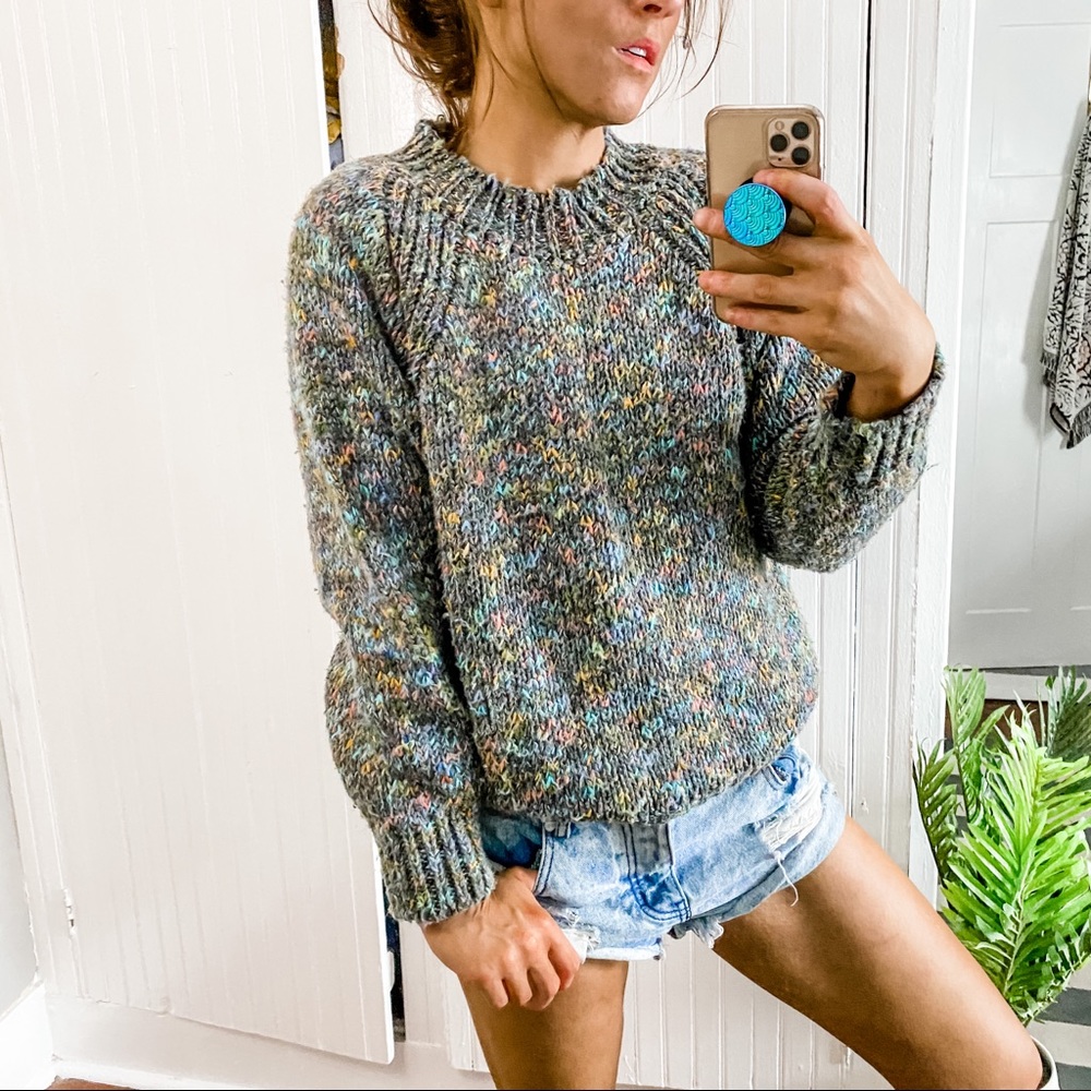 Speckled cozy daze chunky sweater
